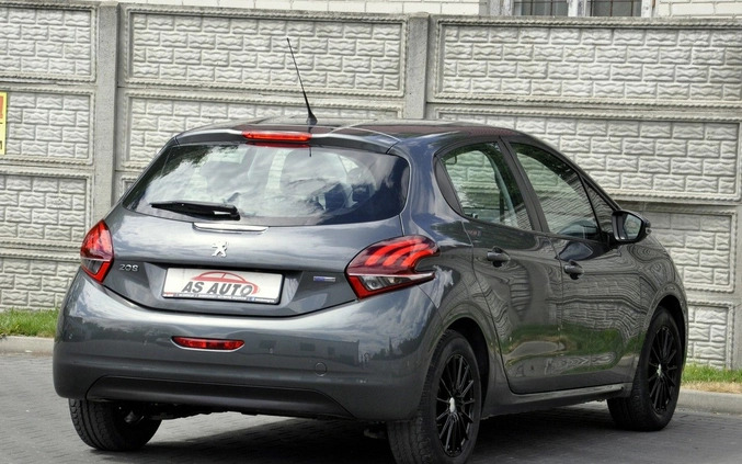 Peugeot 208 cena 34900 przebieg: 149000, rok produkcji 2017 z Woźniki małe 781